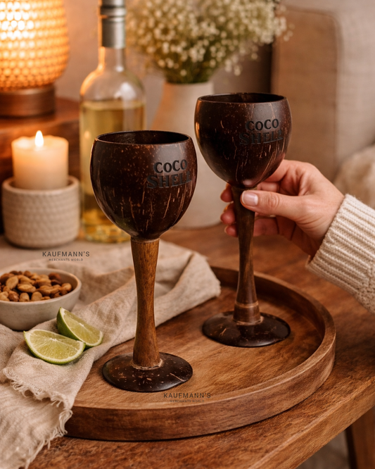 Coconut Shell Wine Glass