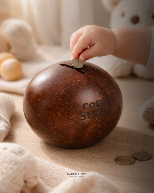 Coconut Shell Money Saver