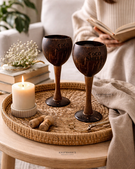 Coconut Shell Wine Glass